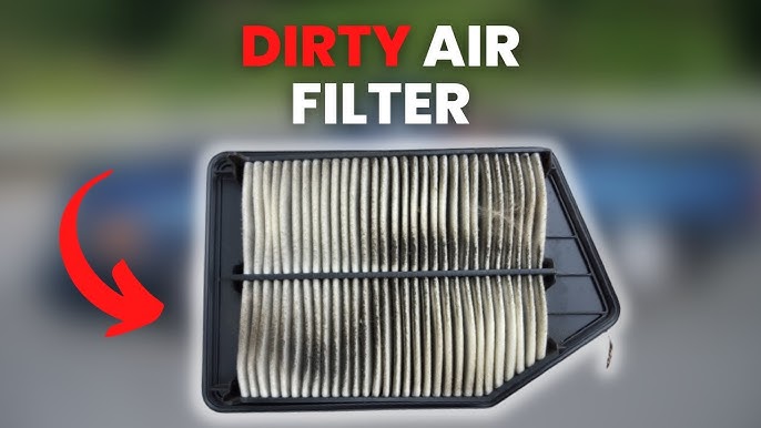 Clogged Air Filter cause car hesitate