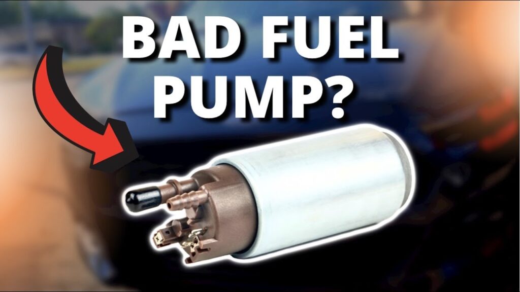 Failing Fuel Pump cause car hesitate when accelerating